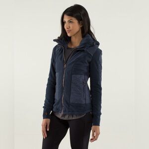 Lululemon Fleecy Keen Jacket • Inkwell • size 6